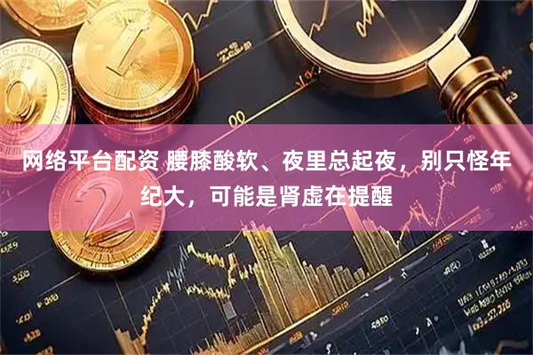 网络平台配资 腰膝酸软、夜里总起夜，别只怪年纪大，可能是肾虚在提醒